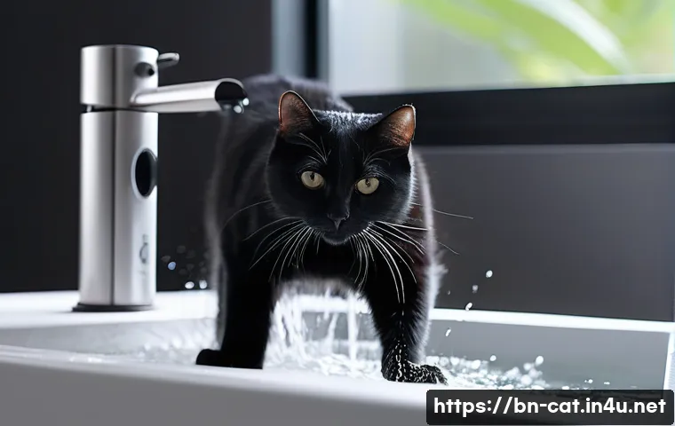 고양이 물 마시게 하기 관련 이미지 1