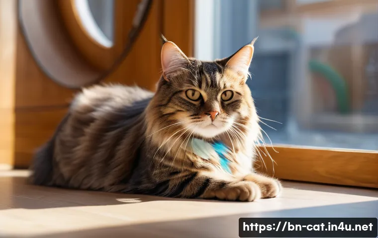고양이 성격별 놀이 - A calm Bengali cat with soft fur playing gently indoors with feather toys and soft balls, a cozy and...